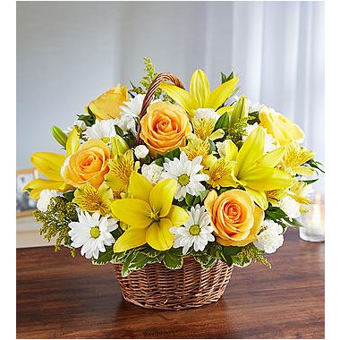 Peace, Prayers & Blessings&trade; Yellow & White